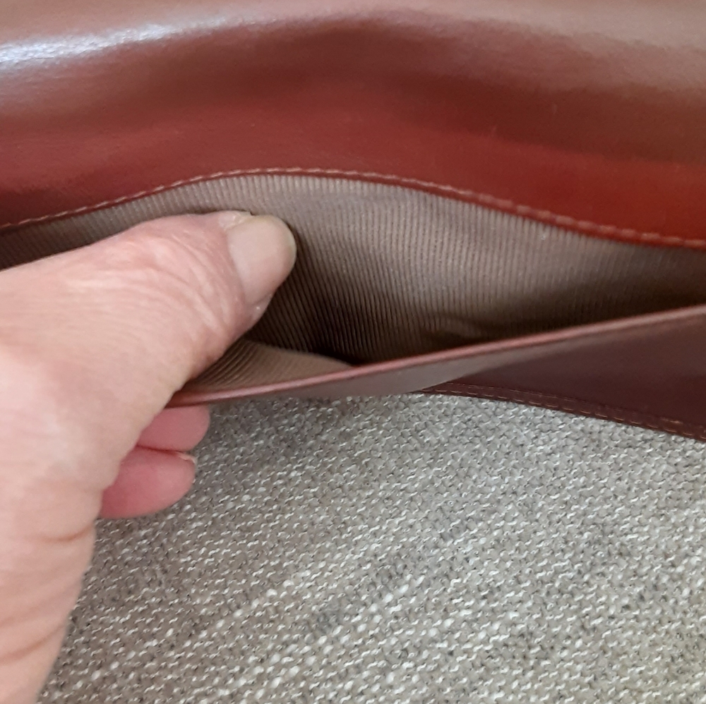 Coach  vintage Red and Brown Women's Wallet - Picture 3 of 12